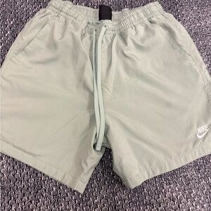 Nike Sage Green Sports Shorts